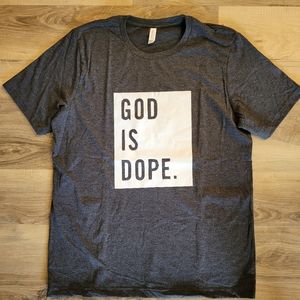 Men's God Is Dope T-shirt